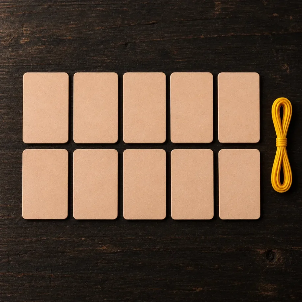Card-Size Panels ×10, everything in the box laid out