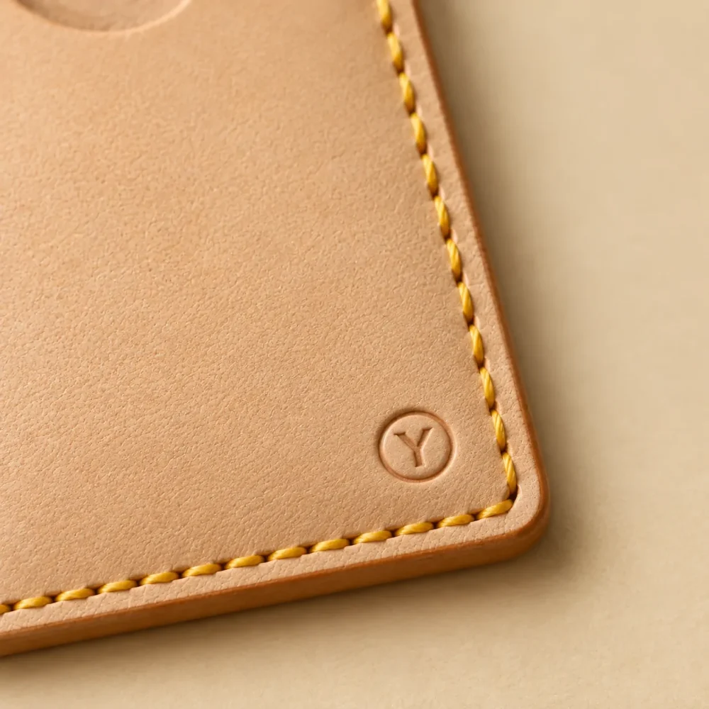 Card Sleeve Kit, Nahaufnahme von Naht und Verarbeitung