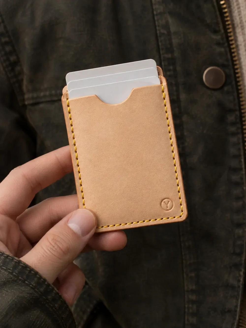 Card Sleeve Kit im Gebrauch