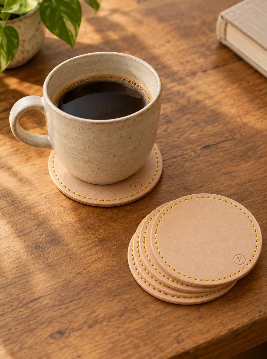 Coaster Set Kit i brug