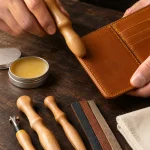 Edge Finishing Set in use