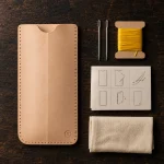 Glasses Case Kit, alt fra æsken lagt frem