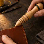Grooved Edge Slicker im Gebrauch
