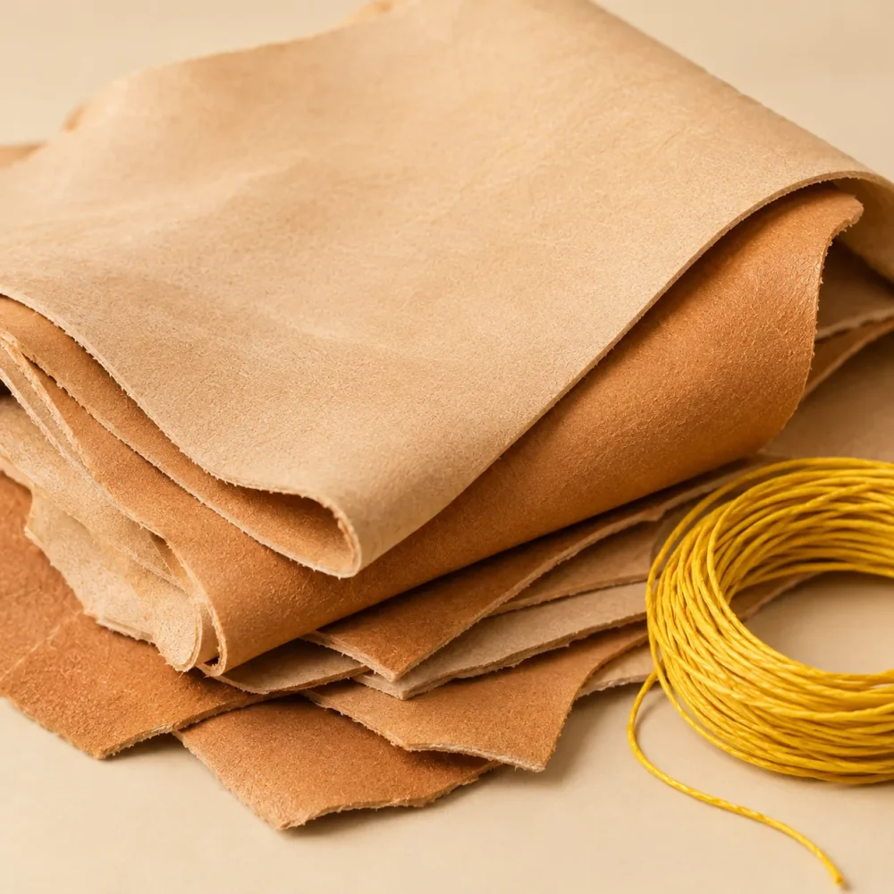 Retales Finos para Forros 250 g, detalle de las costuras y acabado
