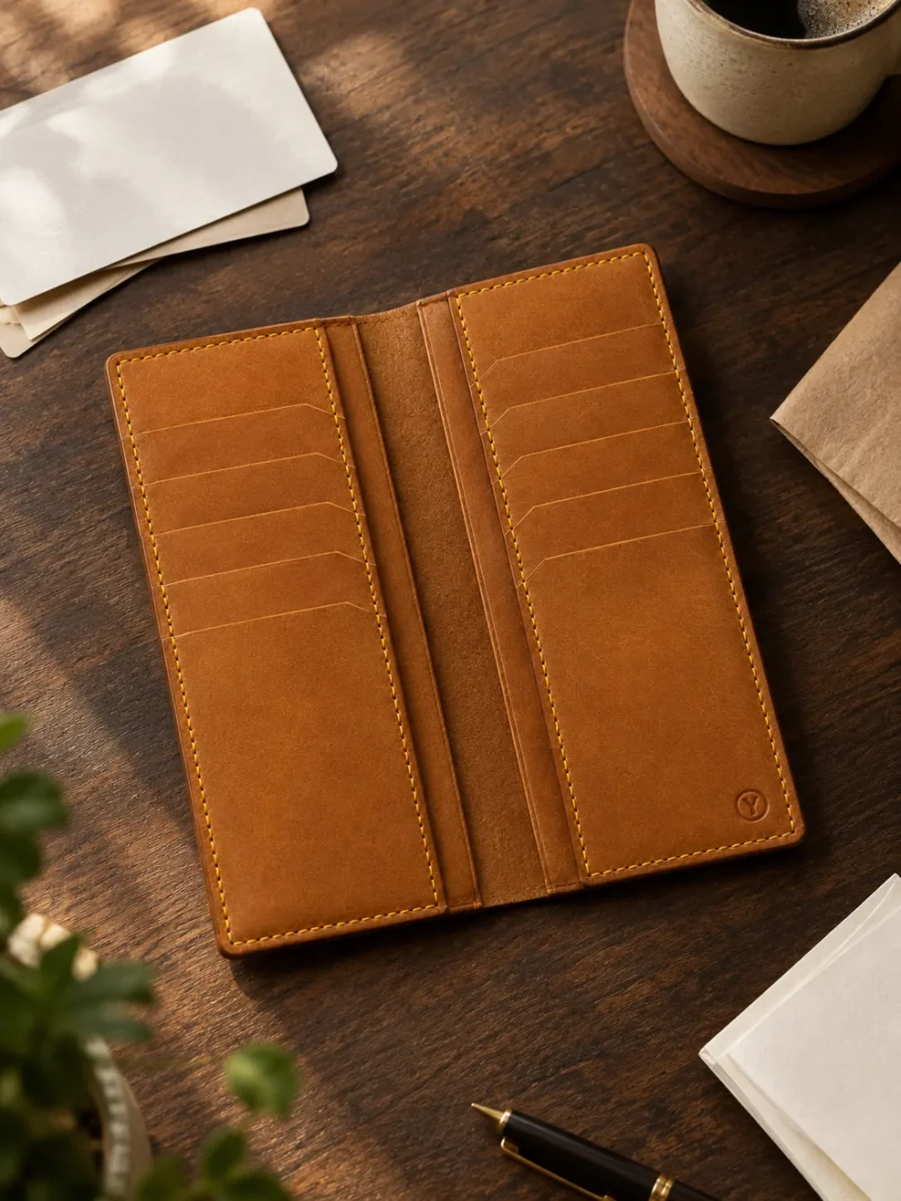 Long Wallet Kit i bruk