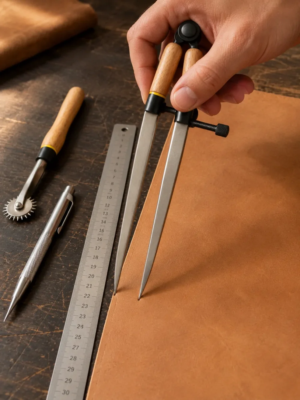 Marking & Measuring Set i brug