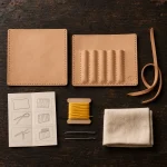 Pencil Roll Kit, everything in the box laid out