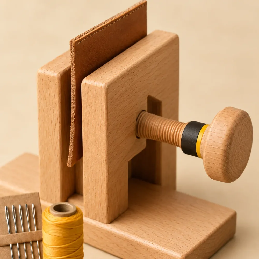 Stitching Pony Set, close-up af syning og finish