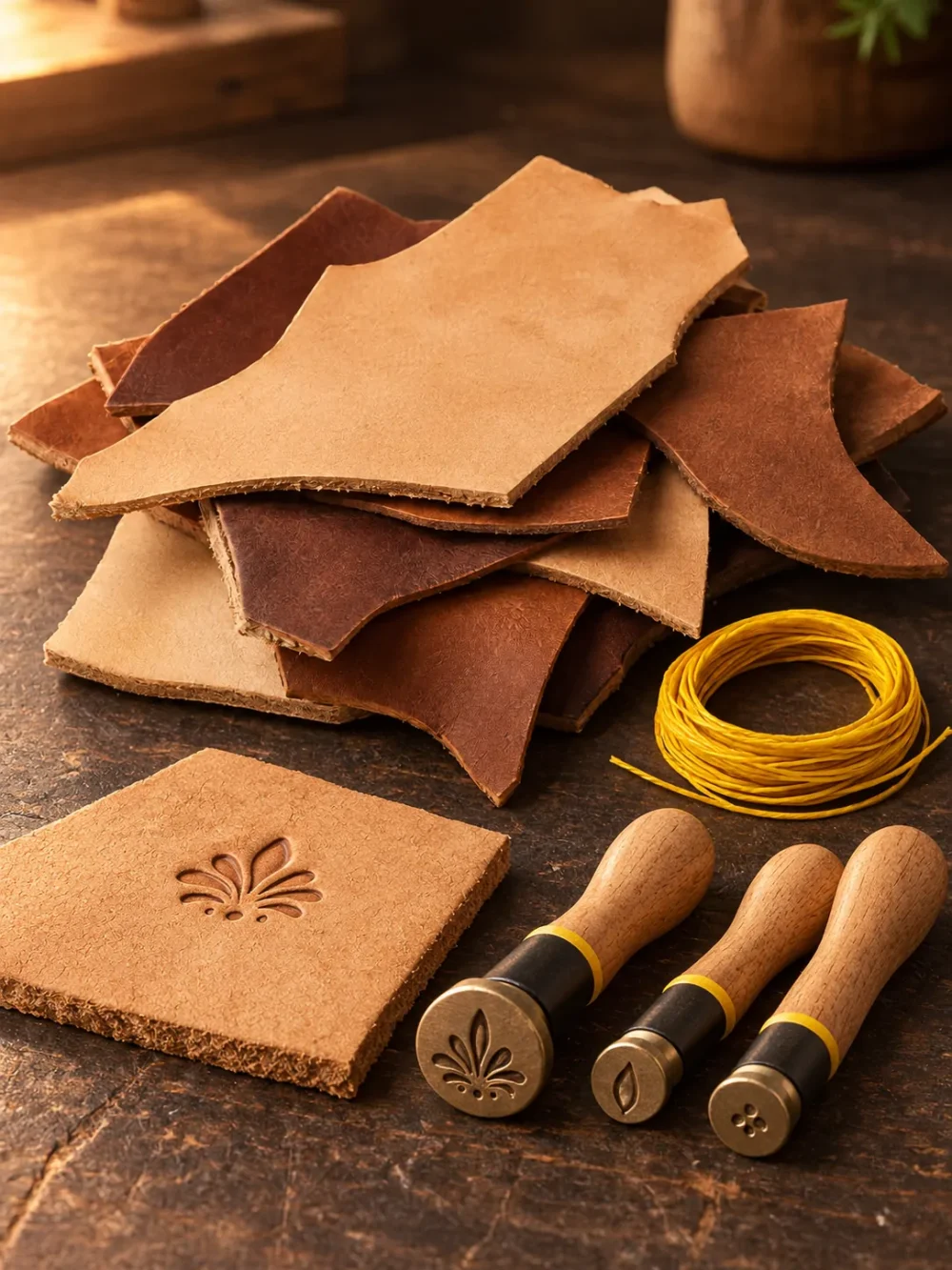 Thick Pieces 250 g in use