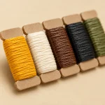 Thread Colour Five, close-up af syning og finish