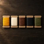 Thread Colour Five, alt fra æsken lagt frem