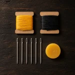 Thread & Needle Starter, alt fra æsken lagt frem